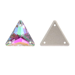 Crystal Phantom Triangle Shape High Quality Glass Sew-on Rhinestones WholesaleRhinestone