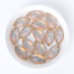 Silk AM Navette Shape High Quality Glass Sew-on Rhinestones