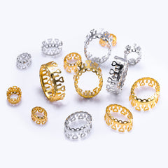 Oval Shape High-Quality Sew-on Nest Hollow Claw For Rhinestone Claw settings