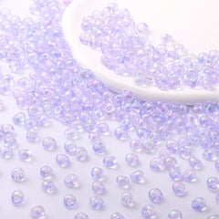 TMAB011 Transparent AB Drop Shape Glass Seed Beads