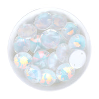 Crystal AM Rivoli  Shape High Quality Glass Sew-on Rhinestones