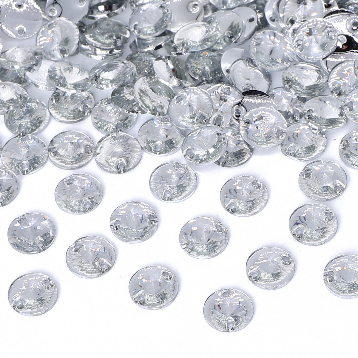 Rivoli Crystal Resin Sew-on Rhinestones For Dance Costume