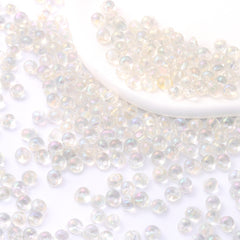 TMAB003 Transparent AB Drop Shape Glass Seed Beads WholesaleRhinestone