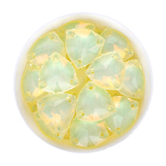 Jonquil AM Trilliant Shape High Quality Glass Sew-on Rhinestones