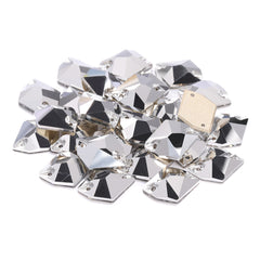 Comet Argent Light Cosmic Shape High Quality Glass Sew-on Rhinestones