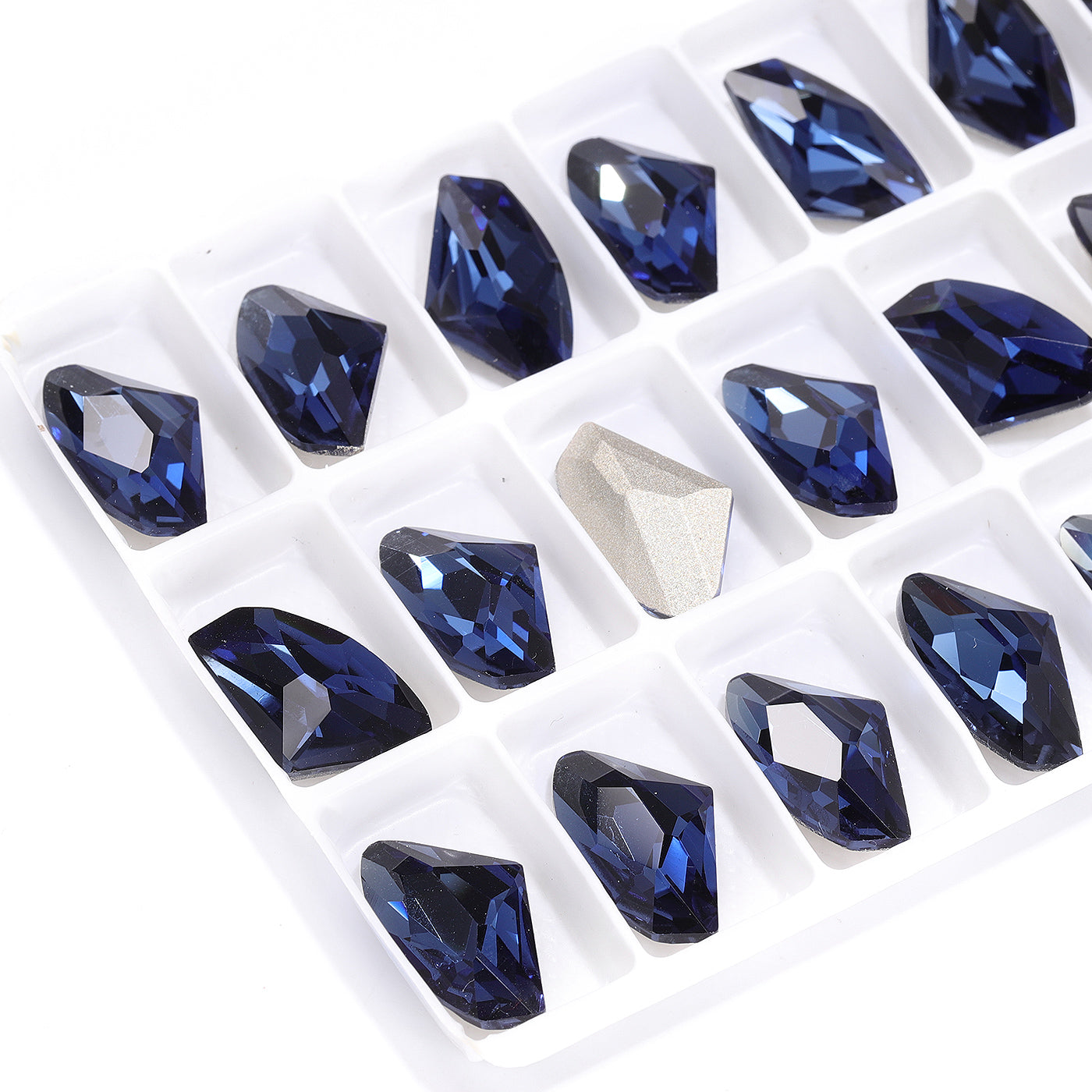 Montana Galactic Shape High Quality Glass Pointed Back Fancy Rhinestones