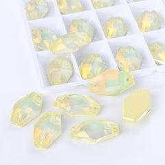 Jonquil AM Hexagon Shape High Quality Glass Sew-on Rhinestones