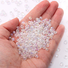 TMAB001 Transparent AB Drop Shape Glass Seed Beads