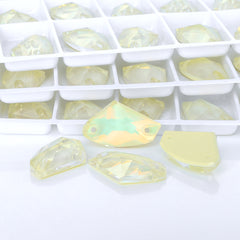 Jonquil AM Galactic Shape High Quality Glass Sew-on Rhinestones