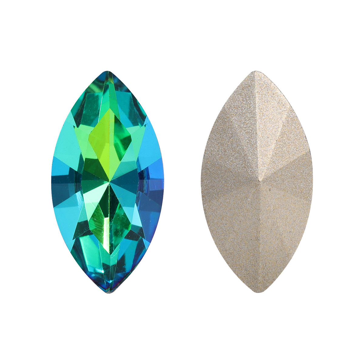 Sphinx Navette Shape High Quality Glass Pointed Back Fancy Rhinestones