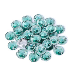 Rivoli Aquamarine Resin Sew-on Rhinestones For Dance Costume