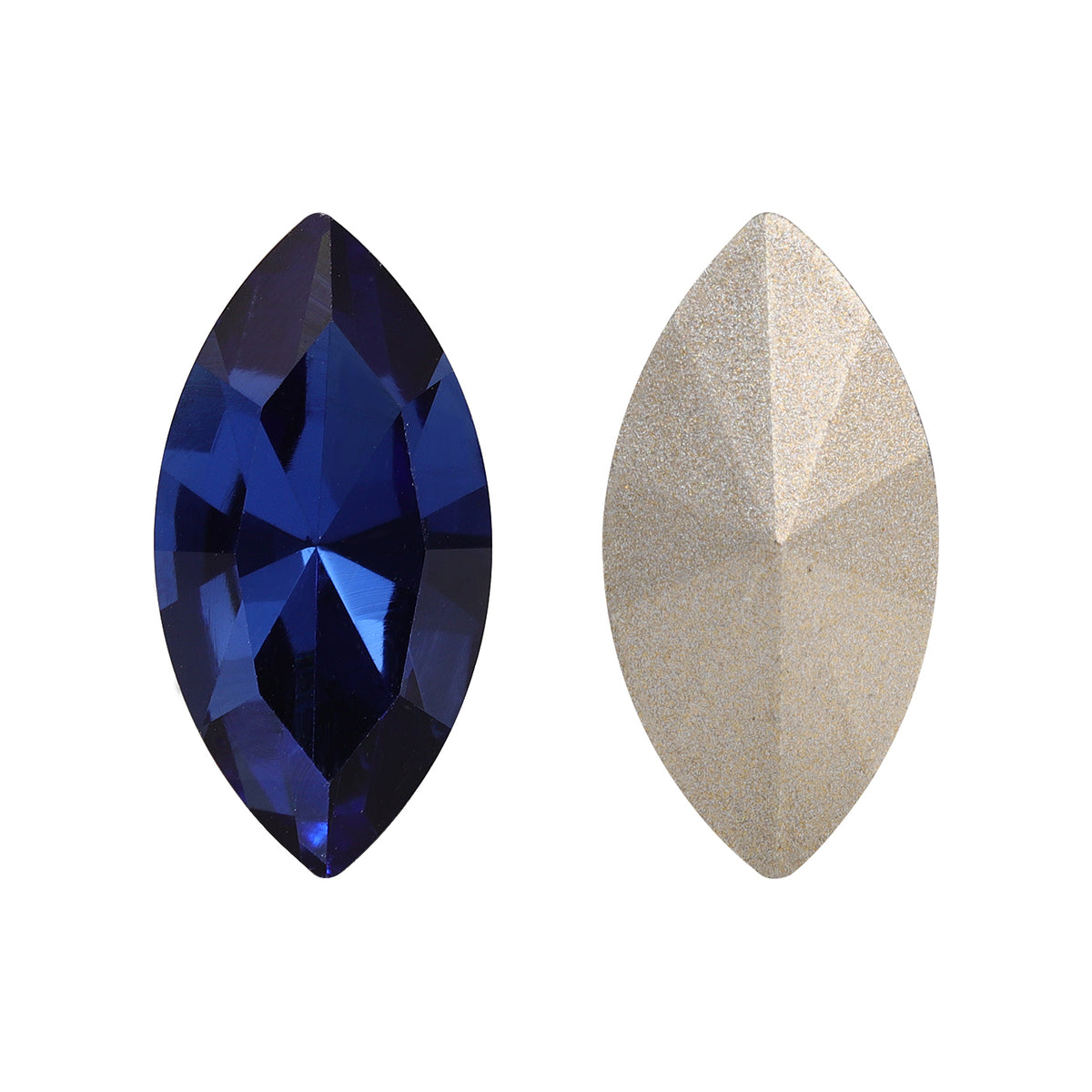 Montana Navette Shape High Quality Glass Pointed Back Fancy Rhinestones