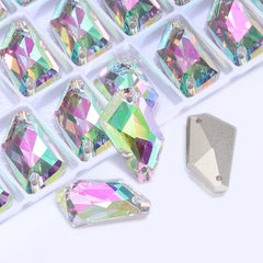 Crystal Phantom De-Art Shape High Quality Glass Sew-on Rhinestones WholesaleRhinestone