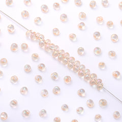 TMAB009 Transparent AB Drop Shape Glass Seed Beads WholesaleRhinestone