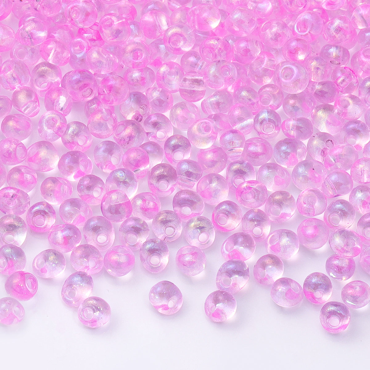 TMAB014 Transparent AB Drop Shape Glass Seed Beads WholesaleRhinestone