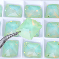 Light Azore AM Cosmic Shape High Quality Glass Sew-on Rhinestones