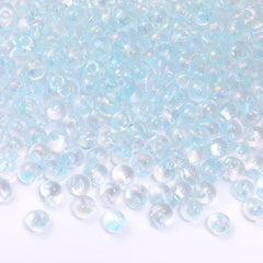 TMAB004 Transparent AB Drop Shape Glass Seed Beads