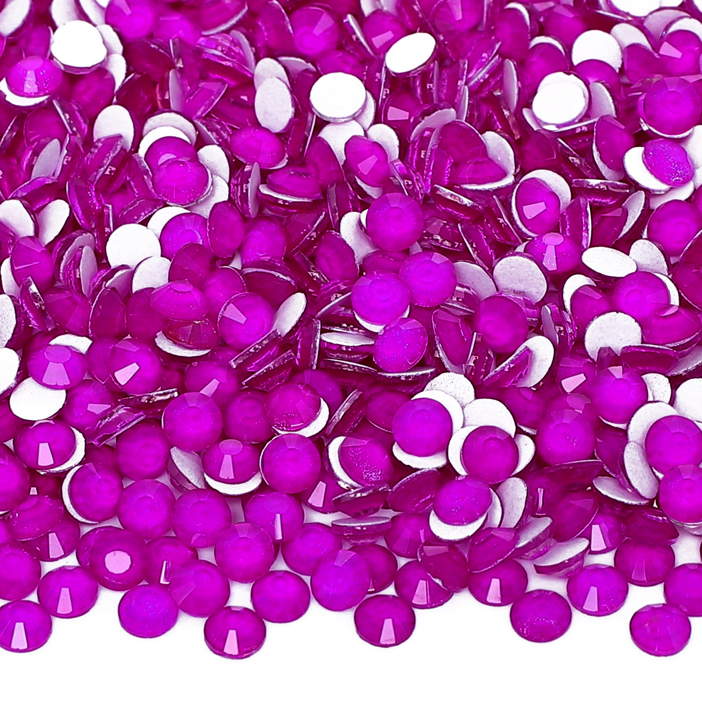 Neon Purple Glass FlatBack Neon Rhinestones WholesaleRhinestone