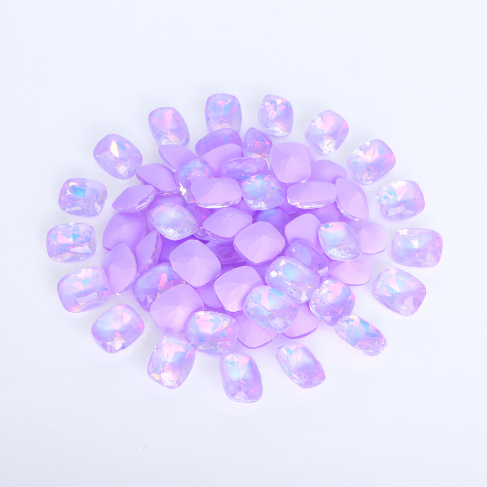 High Quality Aaaa Glass Crystal Sew on Rhinestones Lotus Purple