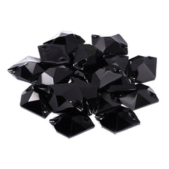 Cosmic Black Resin Sew-on Rhinestones For Dance Costume