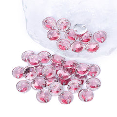 Rivoli Pink Resin Sew-on Rhinestones For Dance Costume