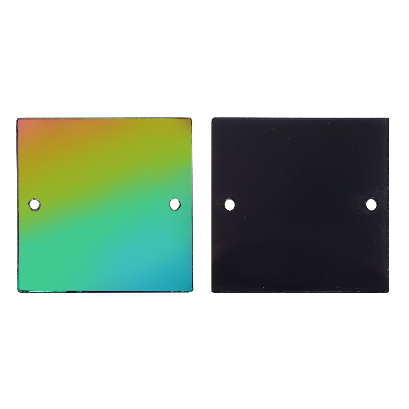 Forma quadrada Multi-Colors Cores acrílico Espelho de costura para fantasia de dança