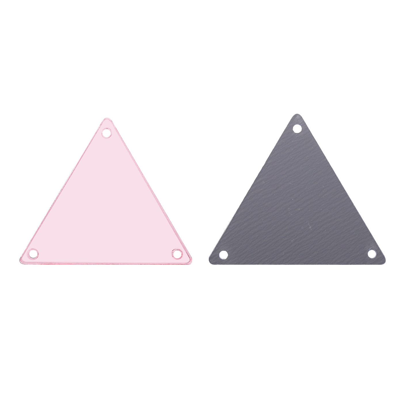 Triangle Shape Multi Colors Acrylic Sew-on Mirror For Dance Costume WholesaleRhinestone