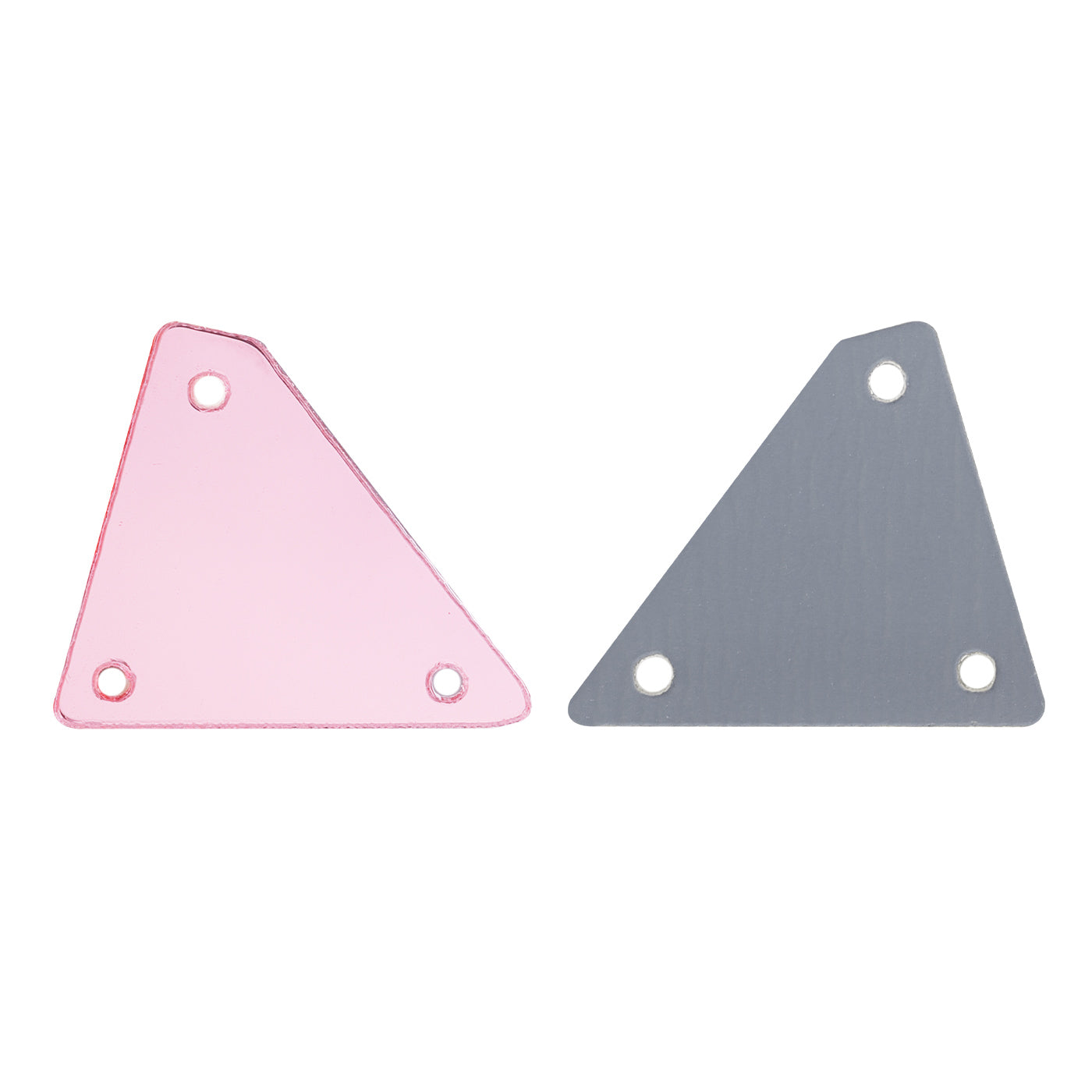 Irregular Triangle Shape Multi Colors Acrylic Sew-on Mirror For Dance Costume