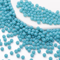 BSCZ008 4.5 MM Round Shape Glass Seed Beads for Bracelets and Jewelry Making