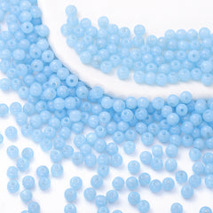 BSCZ006 4.5 MM Round Shape Glass Seed Beads for Bracelets and Jewelry Making