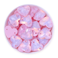 Rosaline AM Heart Shape High Quality Glass Sew-on Rhinestones