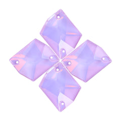 Lavender AM Cosmic Shape High Quality Glass Sew-on Rhinestones