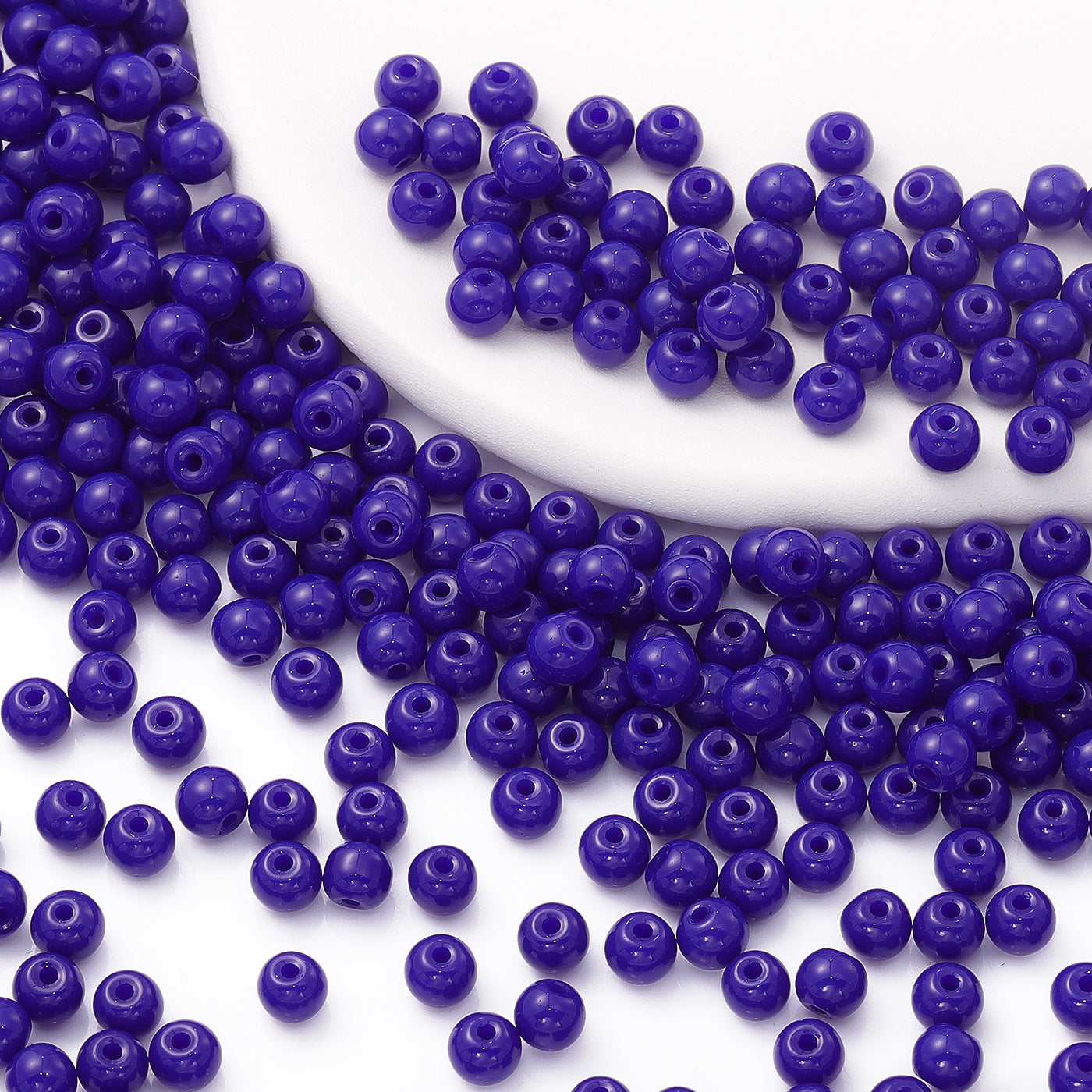 BSCZ010 4.5 MM Round Shape Glass Seed Beads for Bracelets and Jewelry Making