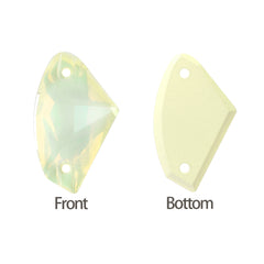 Jonquil AM Galactic Shape High Quality Glass Sew-on Rhinestones