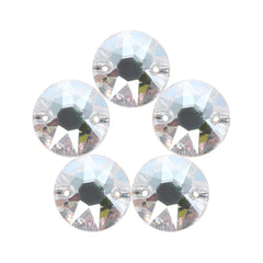 Crystal Transmission XIRIUS Round Shape High Quality Glass Sew-on Rhinestones