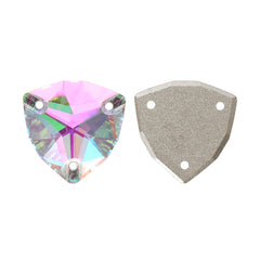 Crystal Phantom Trilliant Shape High Quality Glass Sew-on Rhinestones