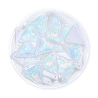 Crystal AM Triangle Shape High Quality Glass Sew-on Rhinestones WholesaleRhinestone