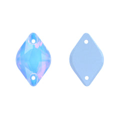 Light Sapphire AM Lemon Shape High Quality Glass Sew-on Rhinestones