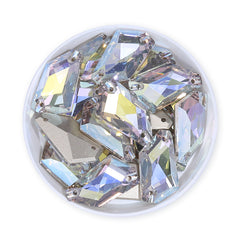 Crystal Transmission De-Art Shape High Quality Glass Sew-on Rhinestones WholesaleRhinestone