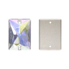 Crystal Transmission Rectangle Shape High Quality Glass Sew-on Rhinestones