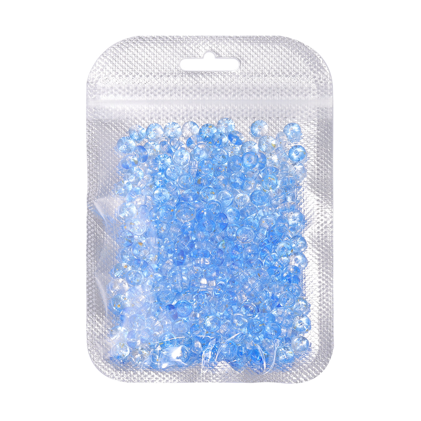 TMTG002 Transparent Candy Series Lucky Buckle Shape Glass frøperler