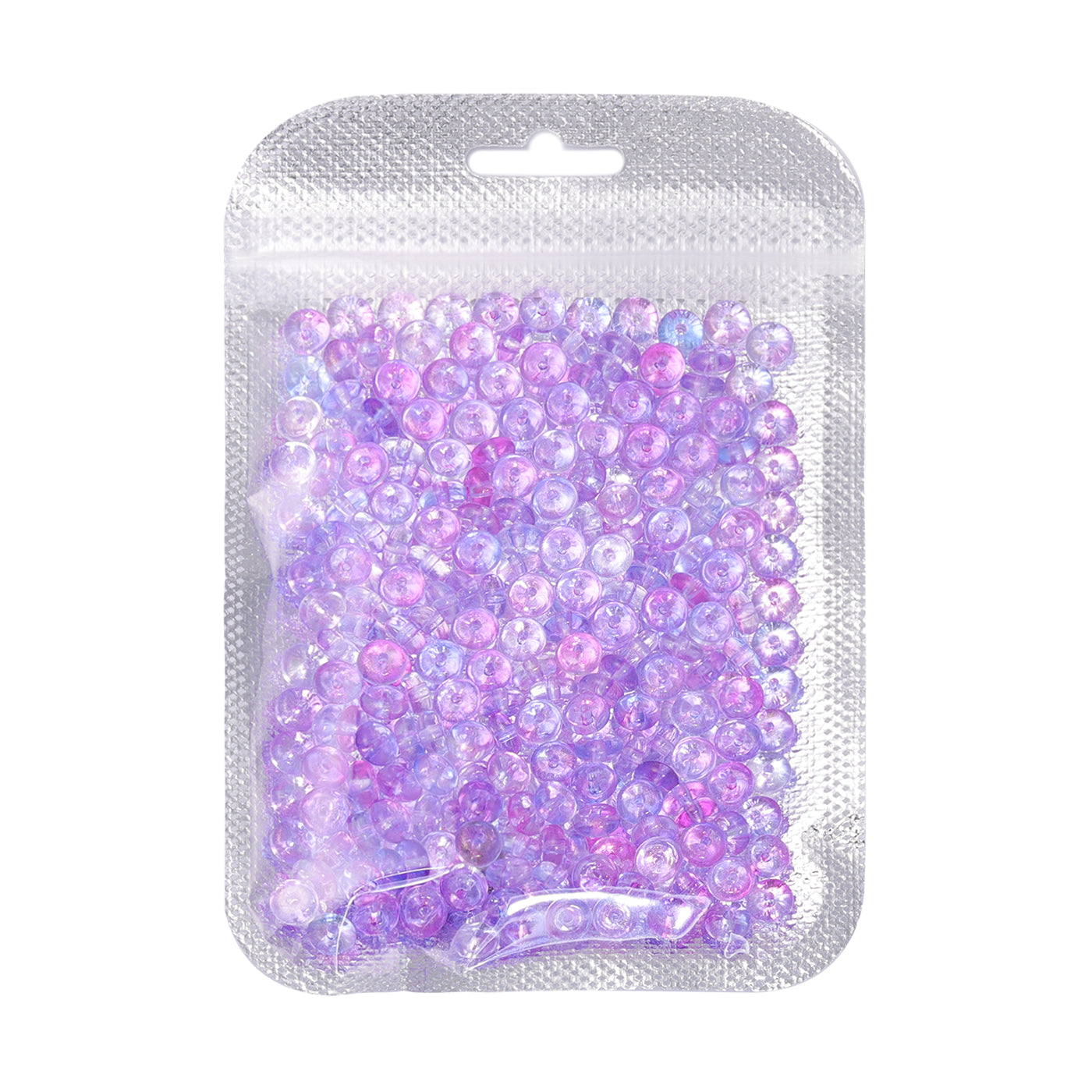 TMTG005 Transparent Candy Series Lucky Buckle Shape Glass frøperler