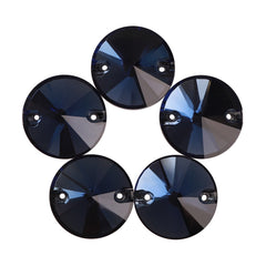 Montana Rivoli Shape High Quality Glass Sew-on Rhinestones WholesaleRhinestone