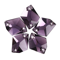 Amethyst Cosmic Shape High Quality Glass Sew-on Rhinestones WholesaleRhinestone