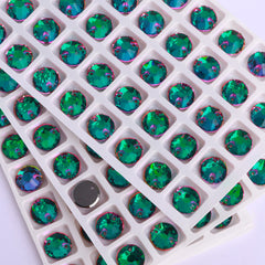 Heliotrope XIRIUS Round Shape High Quality Glass Sew-on Rhinestones WholesaleRhinestone