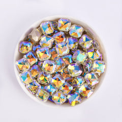 Paradise Shine Square Octagon Shape Pointed Back Fancy Rhinestones WholesaleRhinestone