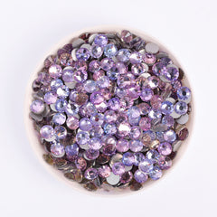 Phantom Violet Glass FlatBack Rhinestones Silver Back WholesaleRhinestone