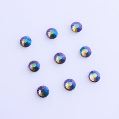 Black Diamond AB Glass FlatBack Rhinestones In Bulk WholesaleRhinestone