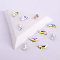 Paradise Shine Butterfly Shape Pointed Back Fancy Rhinestones WholesaleRhinestone