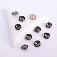 Black Diamond Round Square Shape Pointed Back Fancy Rhinestones WholesaleRhinestone